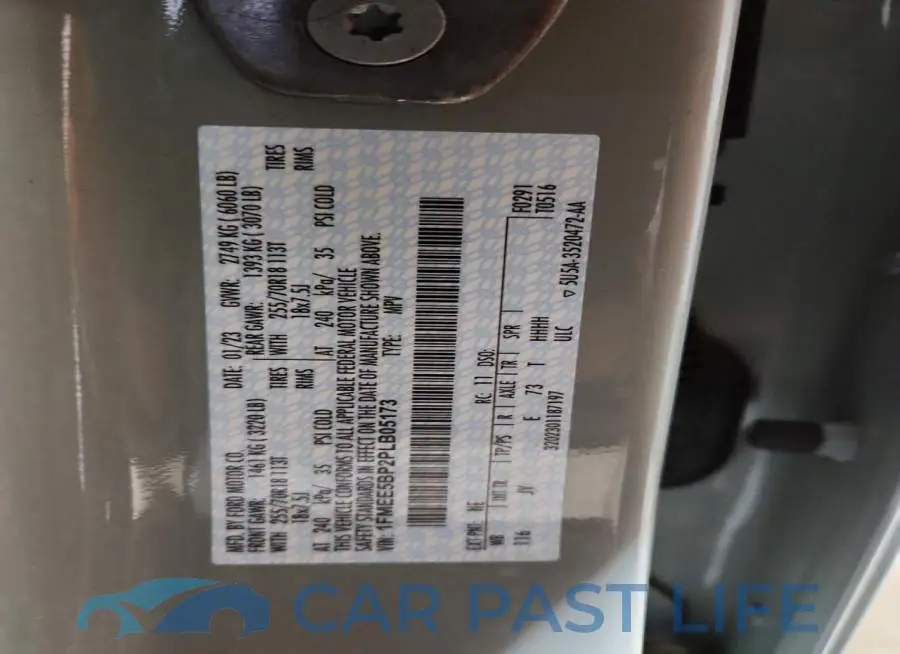 1FMEE5BP2PLB05173# 14