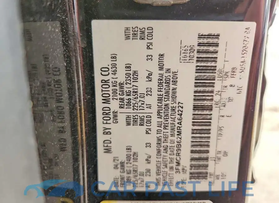 3FMCR9B62MRA64227# 13