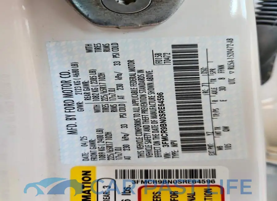 3FMCR9BN0SRE64596# 13