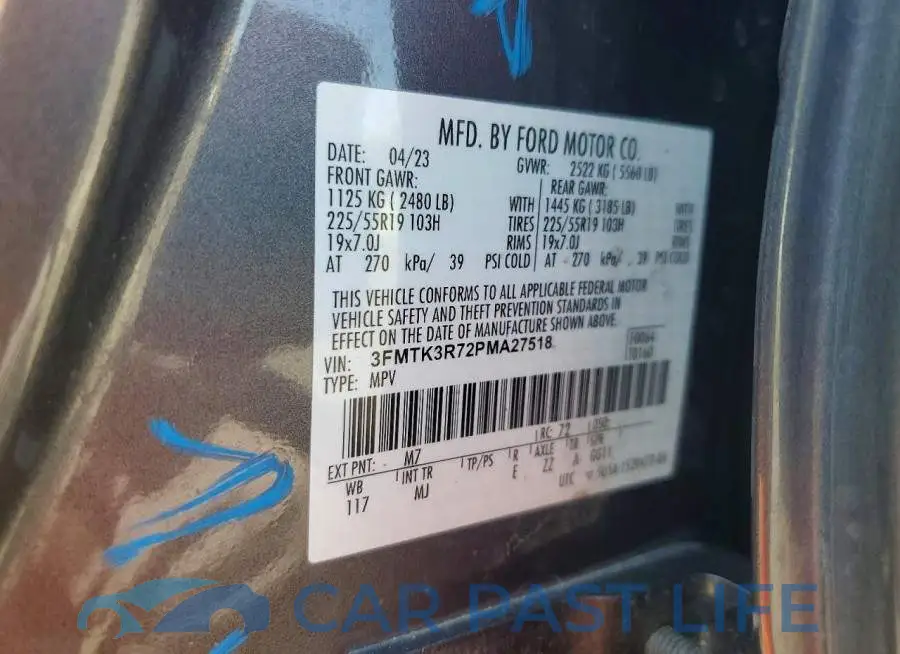 3FMTK3R72PMA27518# 14