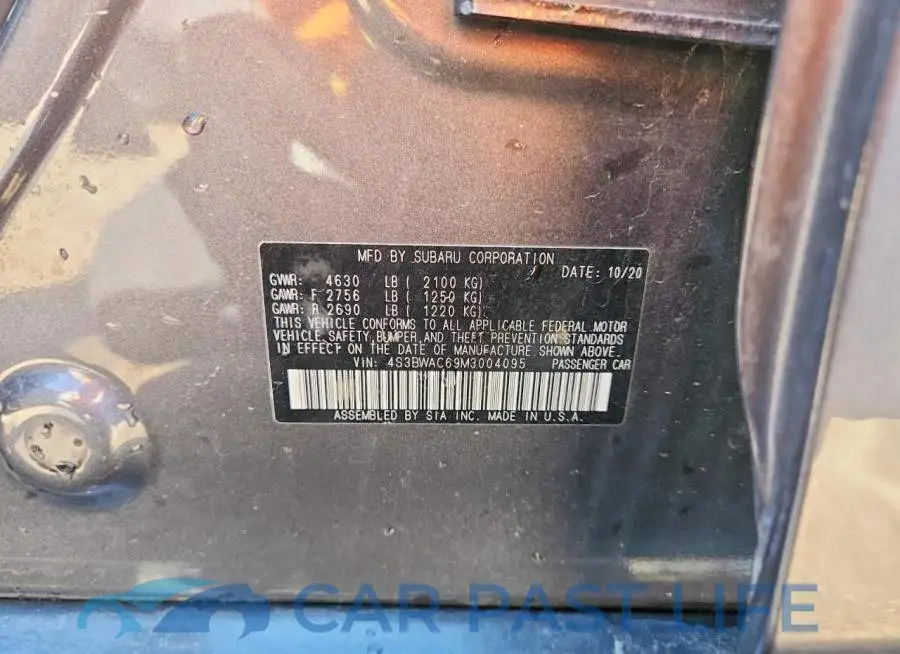 4S3BWAC69M3004095# 13