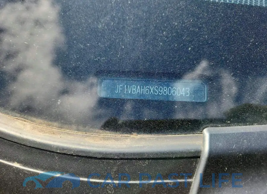 JF1VBAH6XS9806043# 12