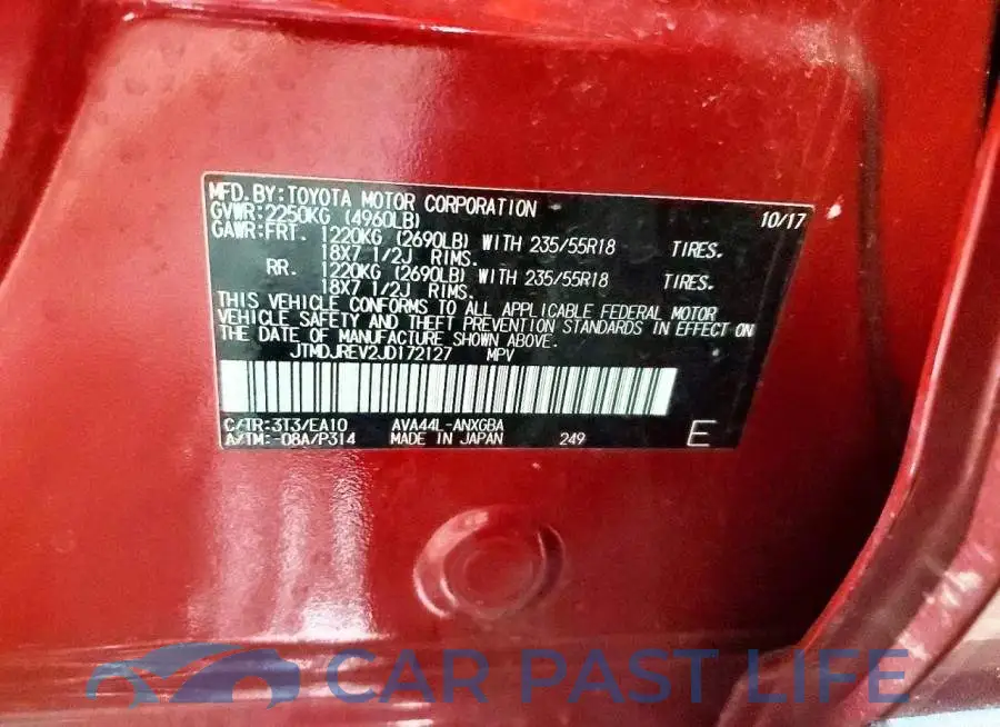 JTMDJREV2JD172127# 14