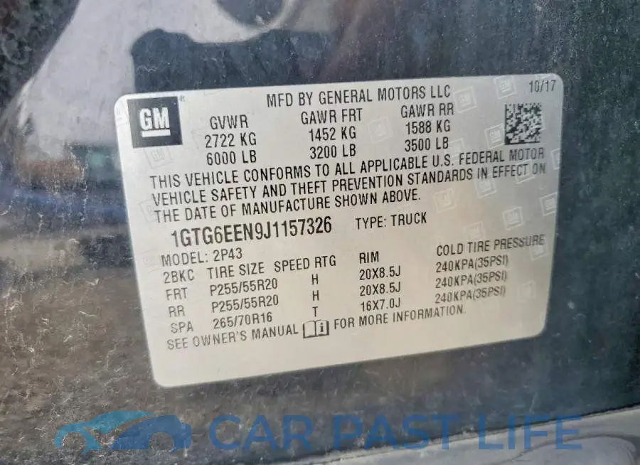 1GTG6EEN9J1157326# 12