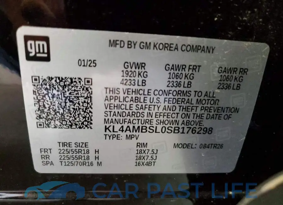 KL4AMBSL0SB176298# 12