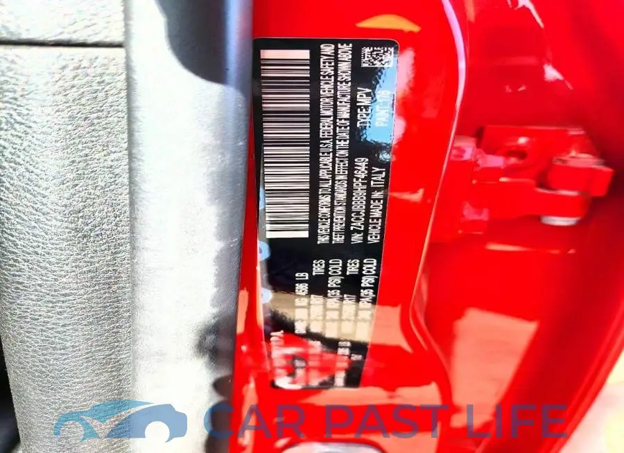 ZACCJBBB9HPF46449# 12