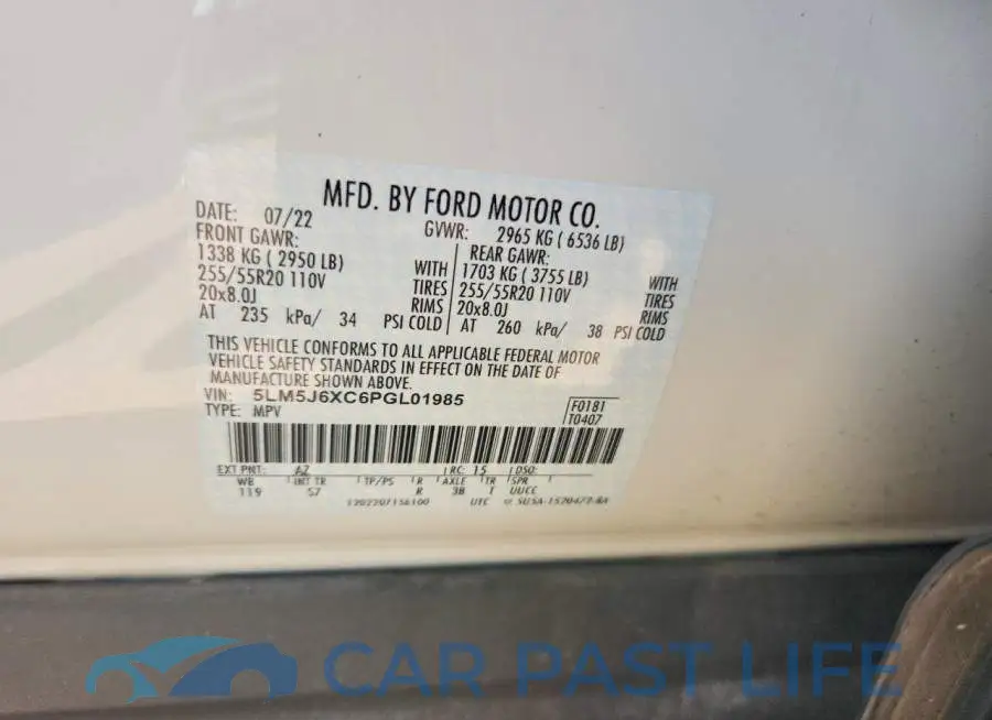 5LM5J6XC6PGL01985# 13