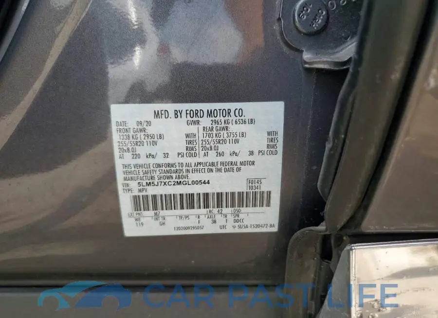 5LM5J7XC2MGL00544# 13