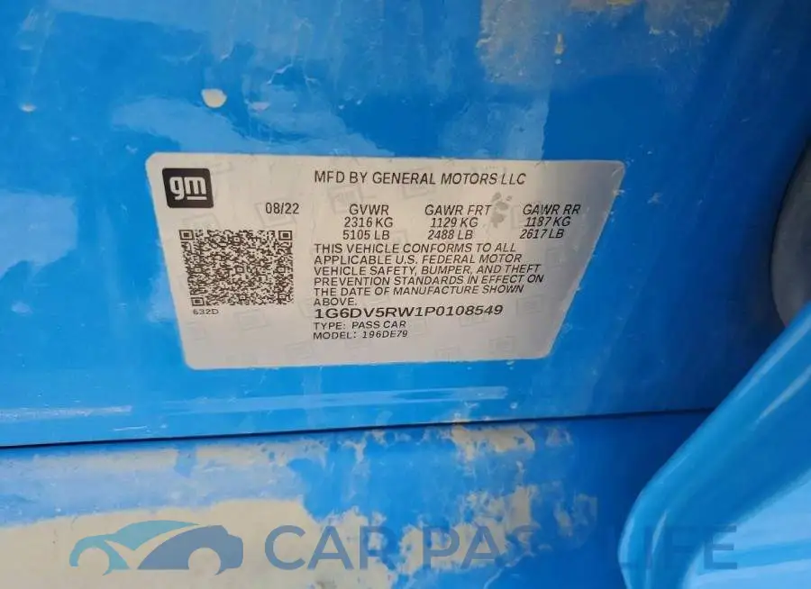 1G6DV5RW1P0108549# 12