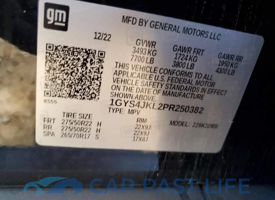 1GYS4JKL2PR250382# 13