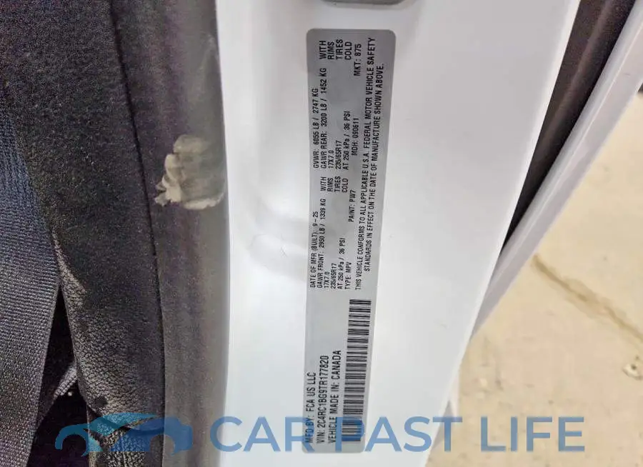 2C4RC1BG9TR177820# 13