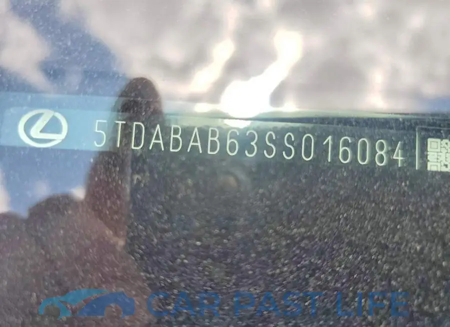 5TDABAB63SS016084# 13