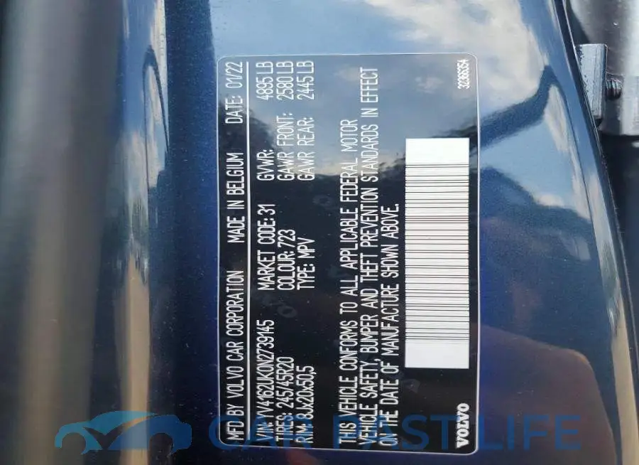 YV4162UK0N2739145# 13