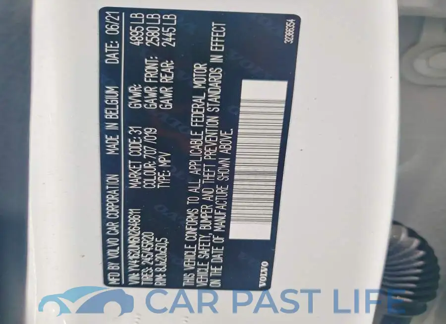YV4162UM6N2648611# 13