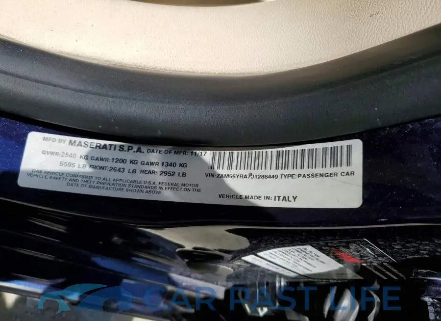 ZAM56YRA7J1286449# 13