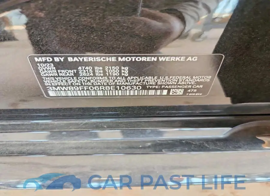 3MW89FF06R8E10630# 12