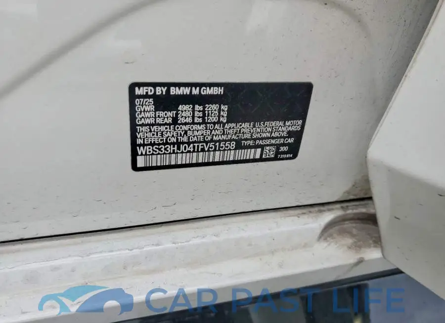 WBS33HJ04TFV51558# 12