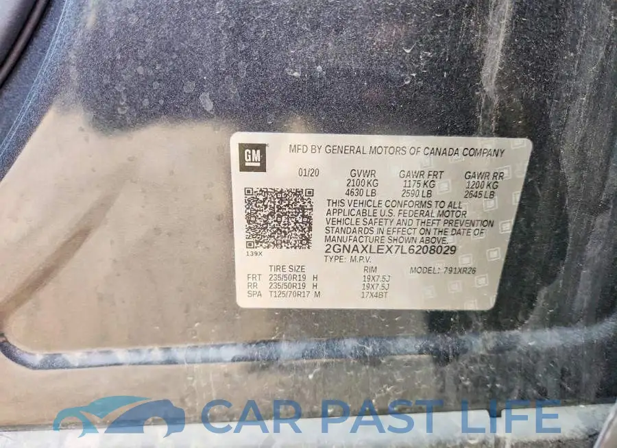 2GNAXLEX7L6208029# 12