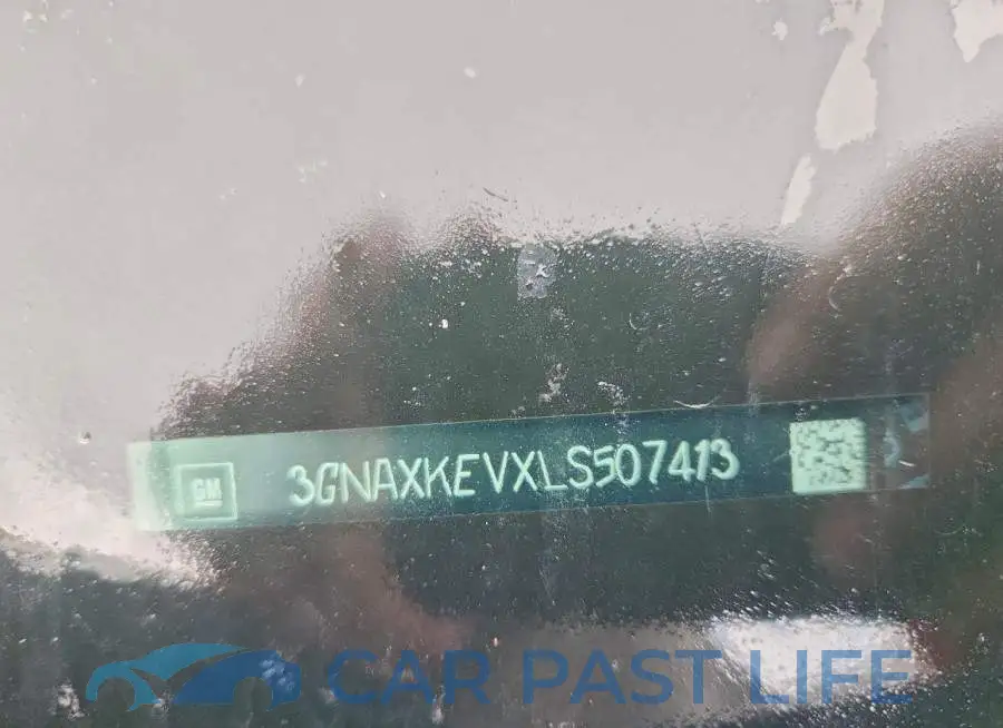 3GNAXKEVXLS507413# 12