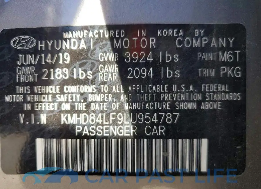 KMHD84LF9LU954787# 13