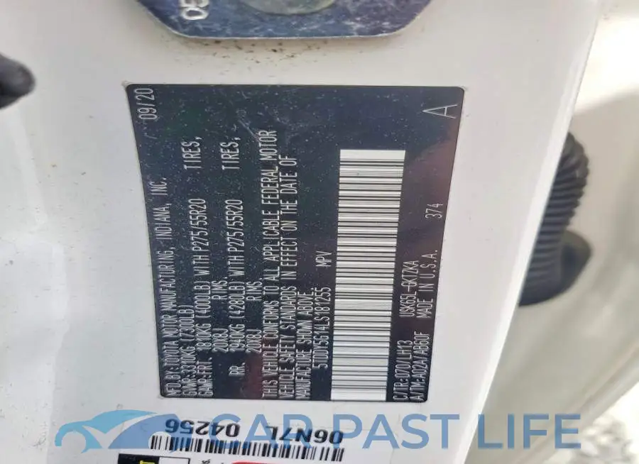 5TDDY5G14LS181255# 13