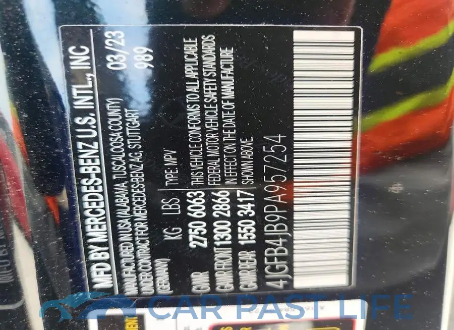 4JGFB4JB9PA957254# 14
