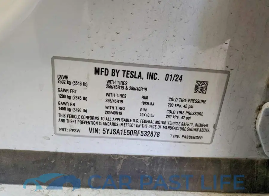 5YJSA1E50RF532878# 12