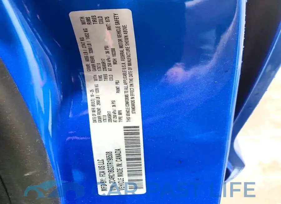 2C4RC1BG3TR196508# 13