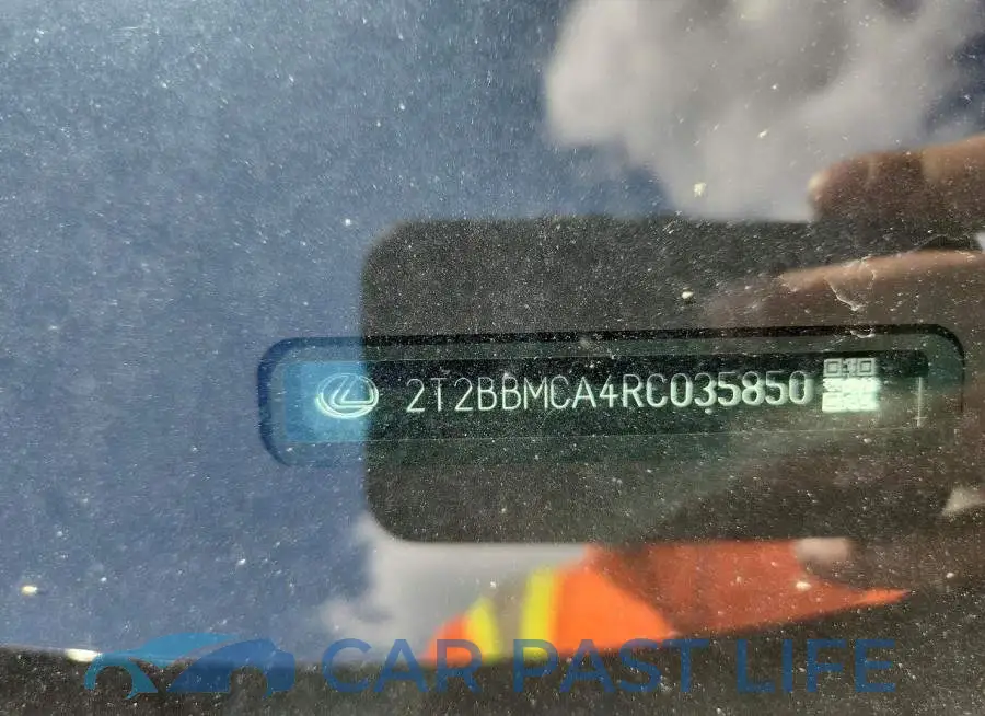 2T2BBMCA4RC035850# 12