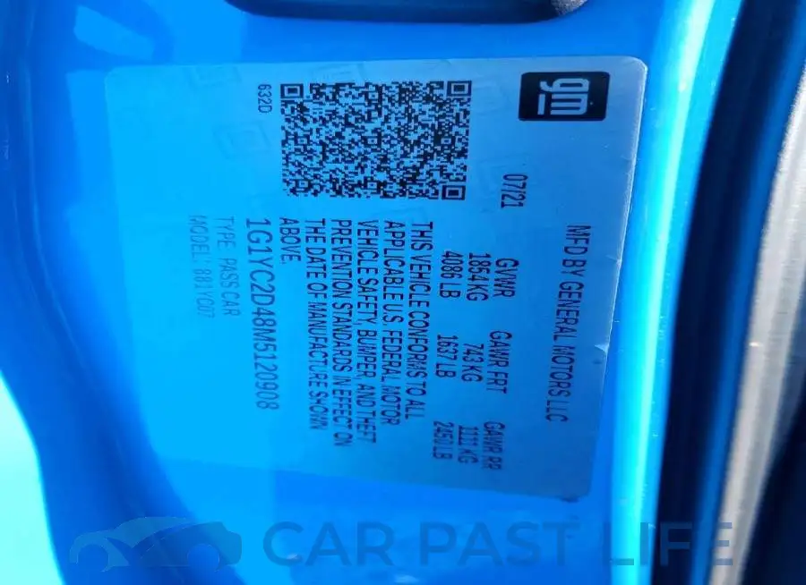 1G1YC2D48M5120908# 12
