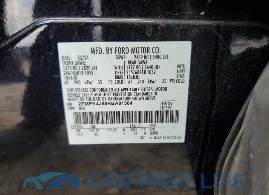 2FMPK4J99RBA81584# 12