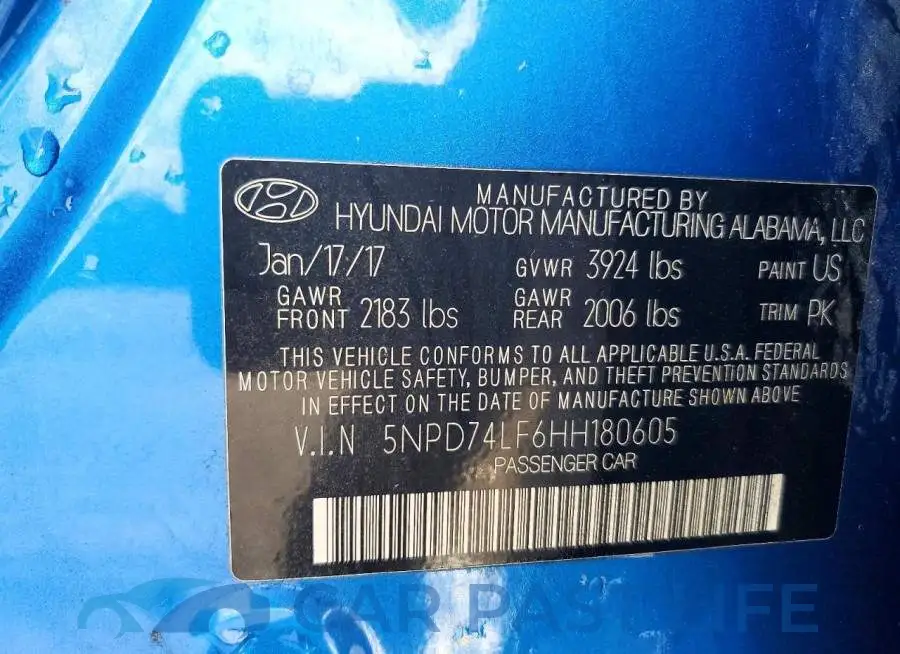 5NPD74LF6HH180605# 13