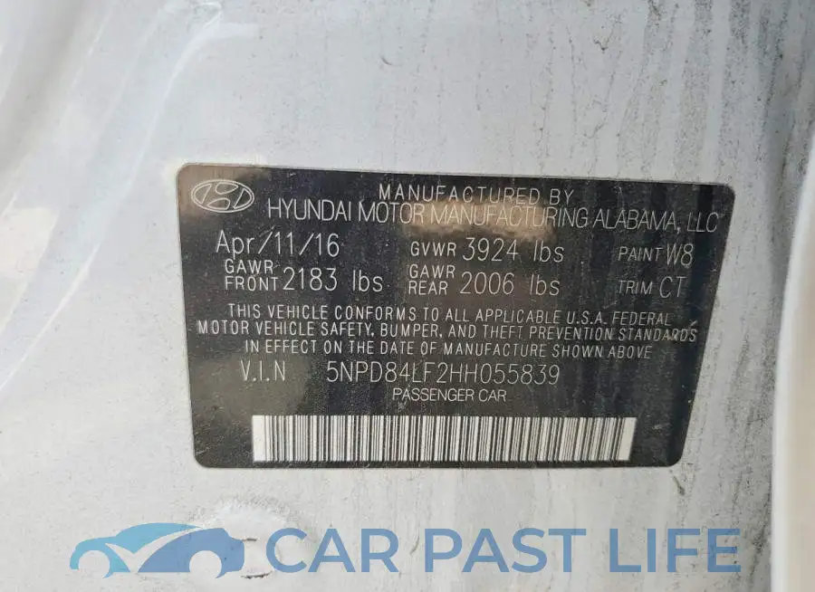 5NPD84LF2HH055839# 12