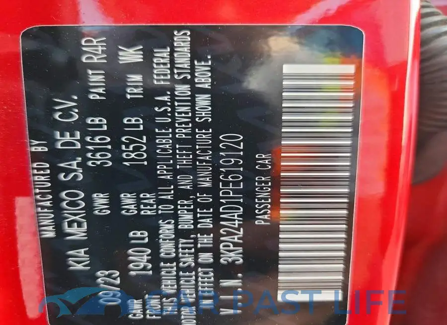 3KPA24AD1PE619120# 12