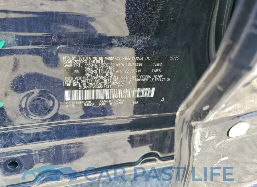 2T3A1RFV9SW547131# 13