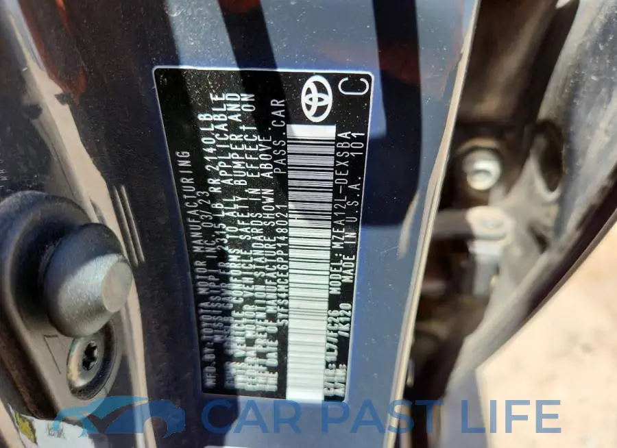 5YFS4MCE6PP148021# 13