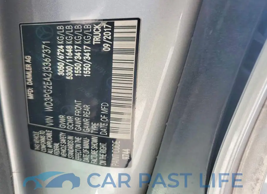 WD3PG2EA2J3367371# 14