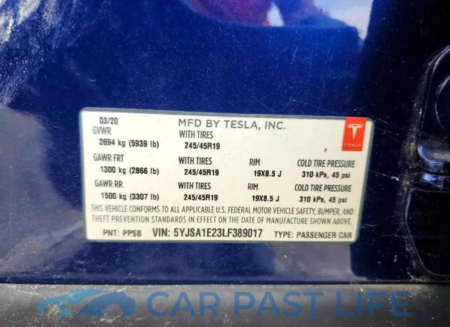 5YJSA1E23LF389017# 12