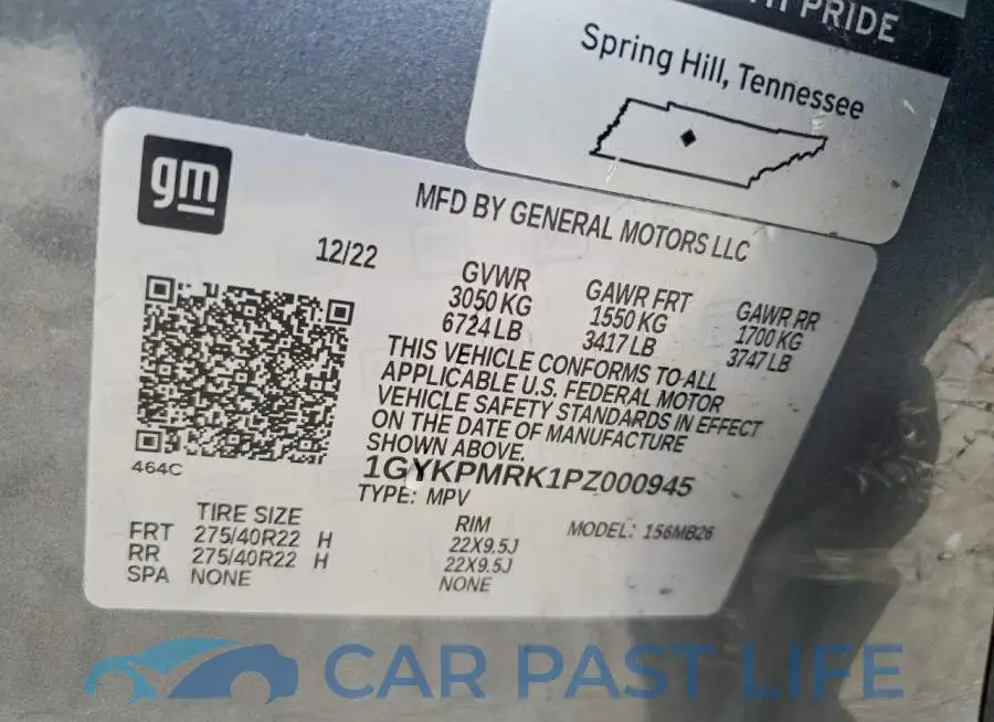 1GYKPMRK1PZ000945# 12