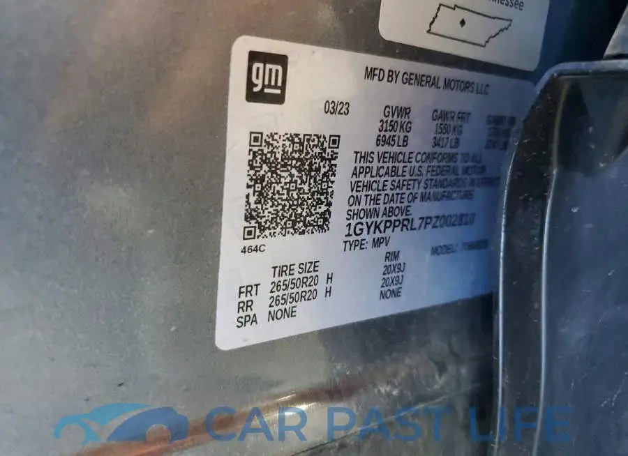 1GYKPPRL7PZ002810# 13