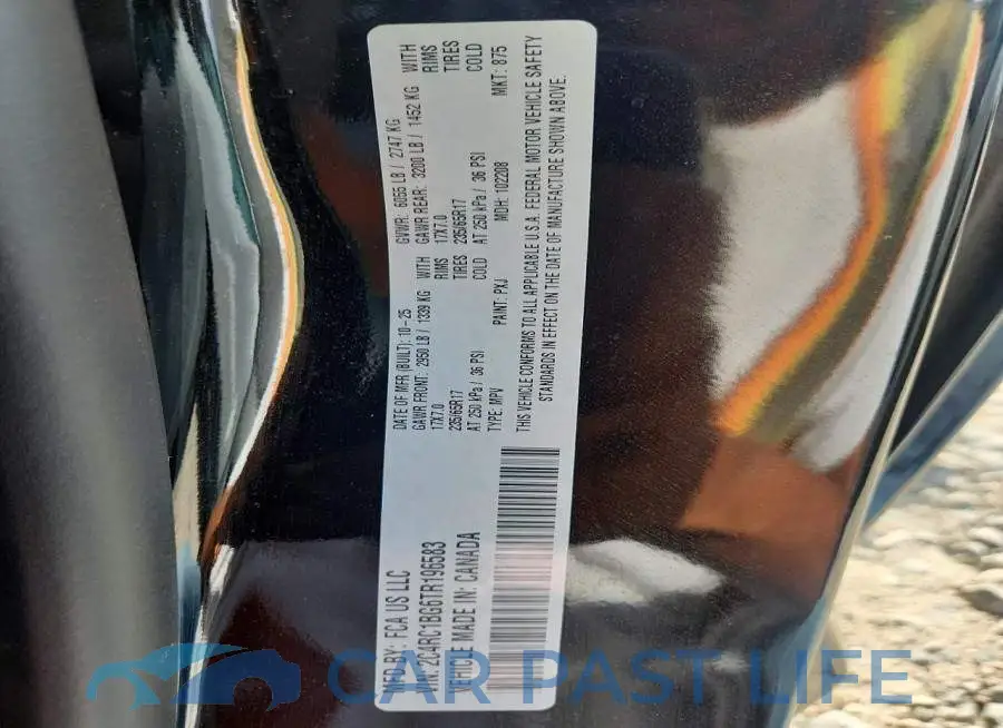 2C4RC1BG6TR196583# 13
