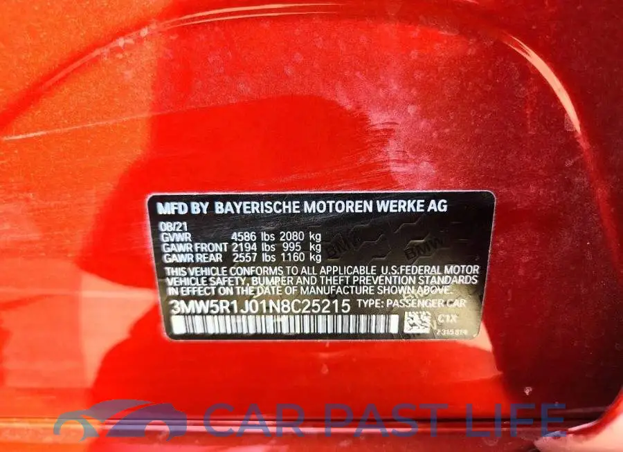 3MW5R1J01N8C25215# 12