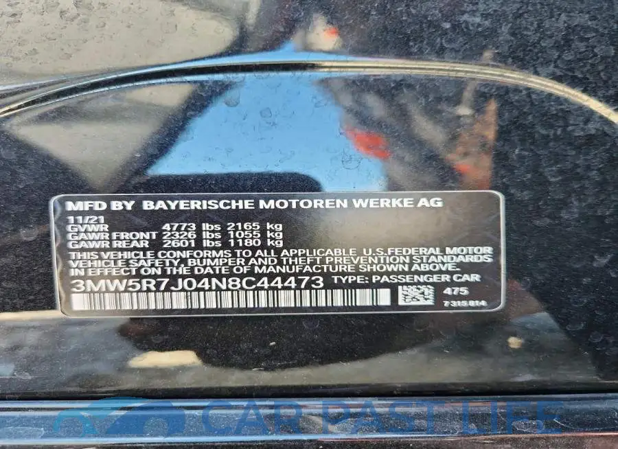3MW5R7J04N8C44473# 12