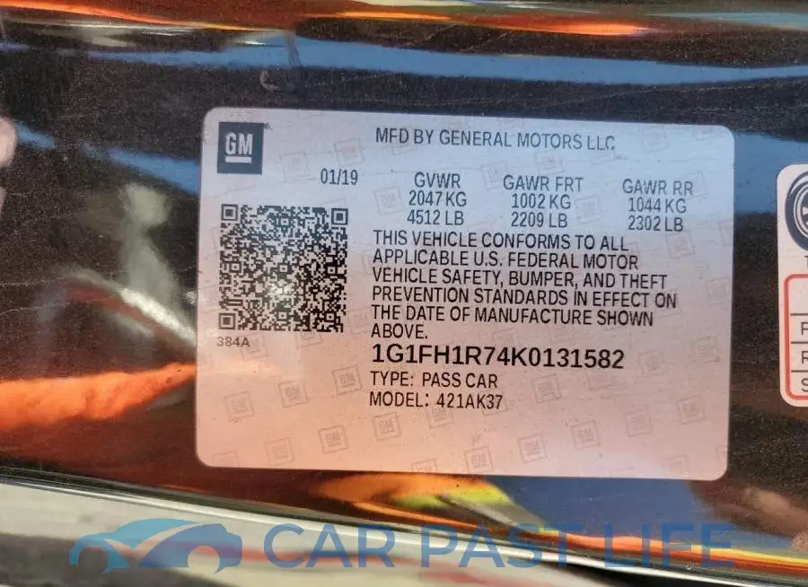 1G1FH1R74K0131582# 12