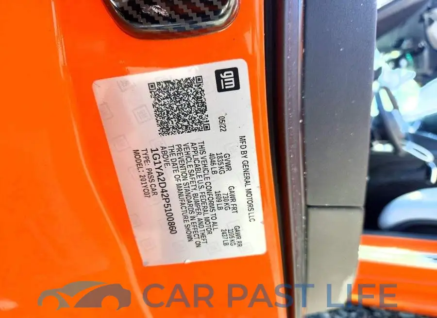 1G1YA2D42P5100860# 13