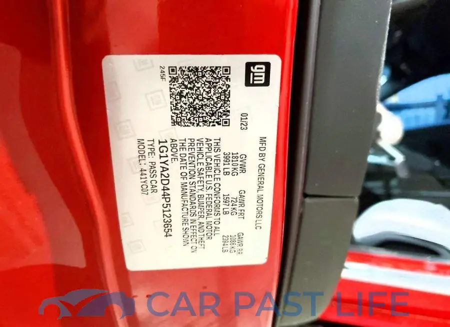1G1YA2D44P5123654# 13