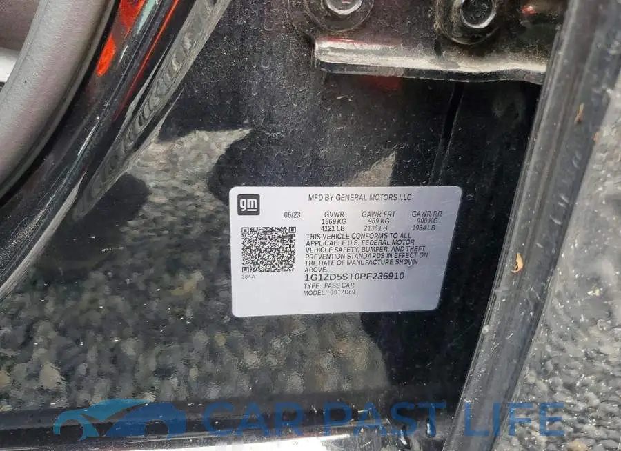 1G1ZD5ST0PF236910# 12