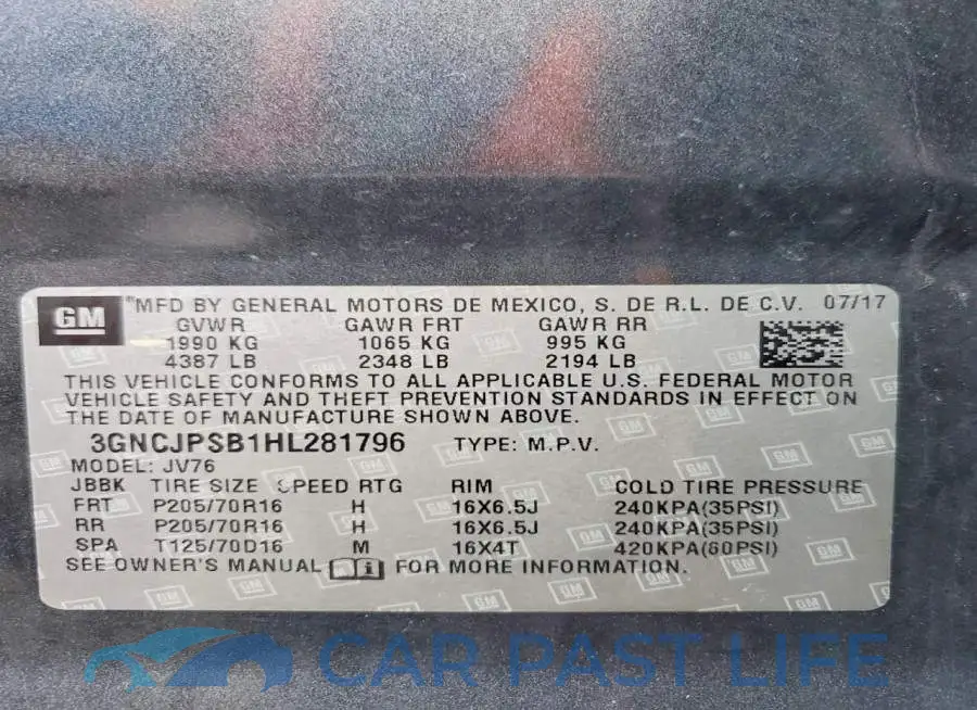 3GNCJPSB1HL281796# 13