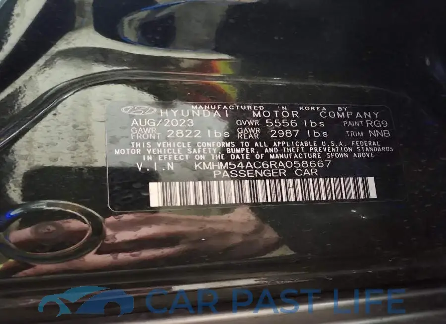 KMHM54AC6RA058667# 12