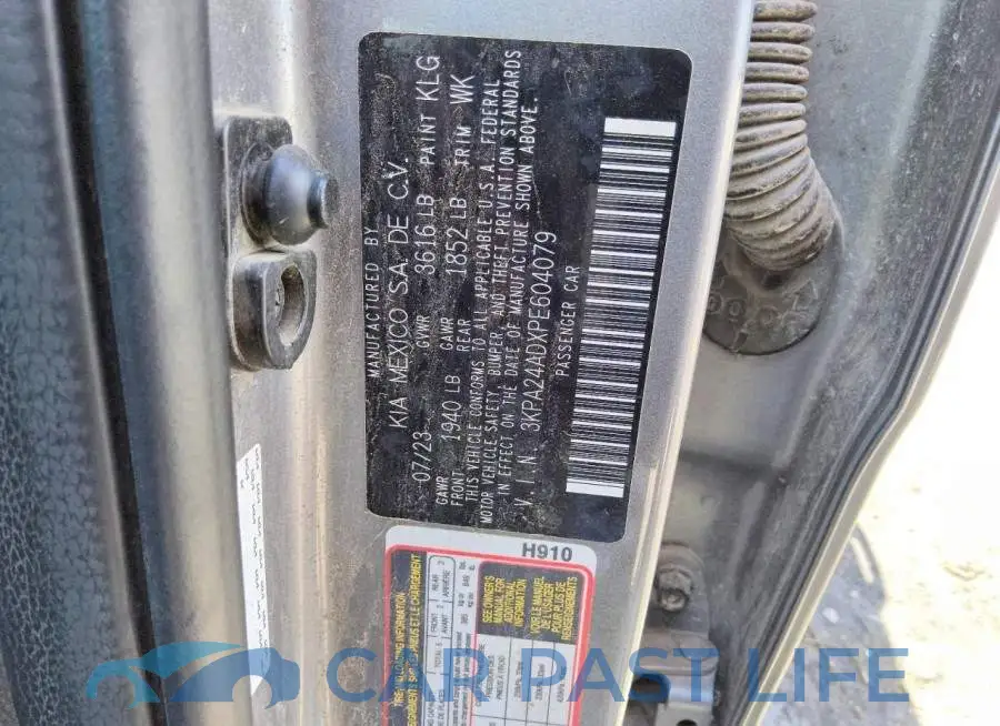 3KPA24ADXPE604079# 12